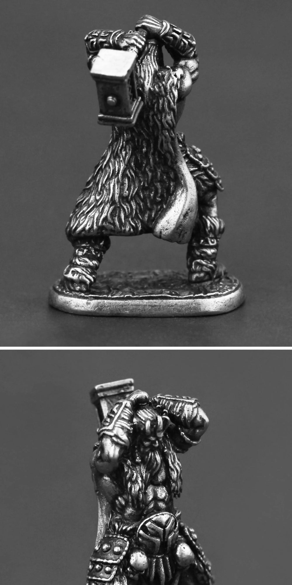 32mm Ancient Warrior King, Resin Model Figure Kit, Fantasy Theme, Unassembled and Unpainted