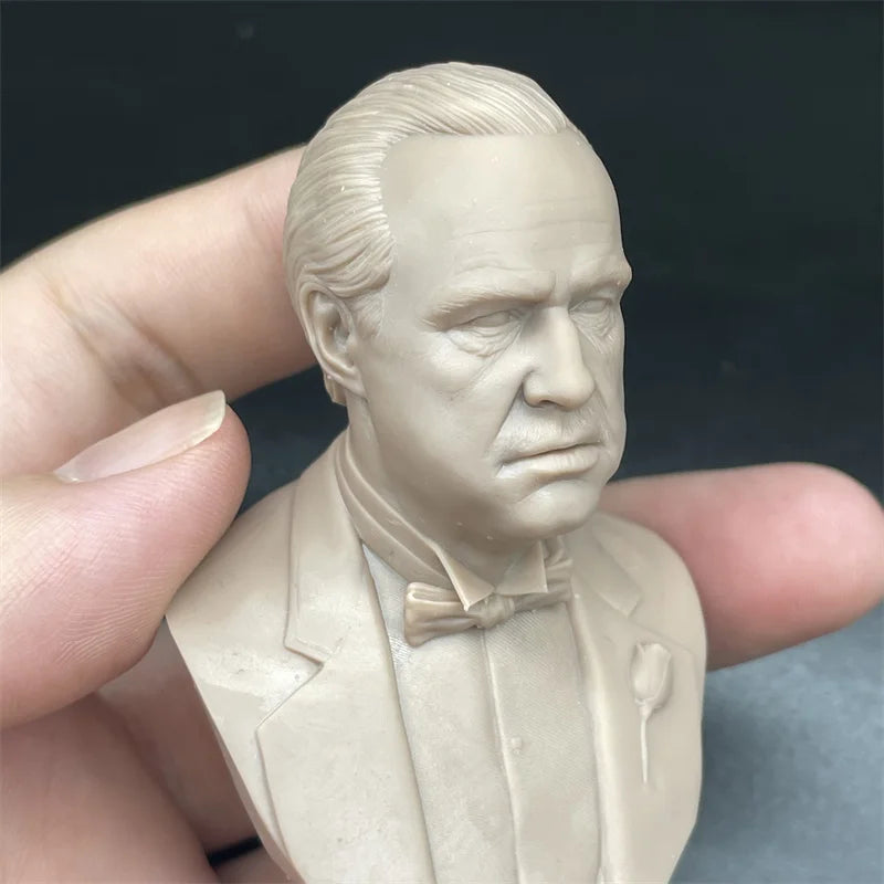 1/10 Cold War Godfather, Resin Model Bust Kit, Unassembled and Unpainted