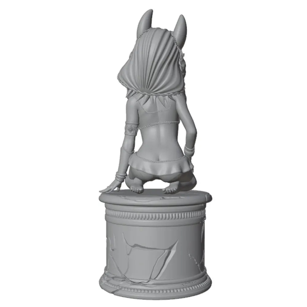 75mm Winged Female, Resin Model Figure Kit, Fantasy Theme, Unassembled and Unpainted