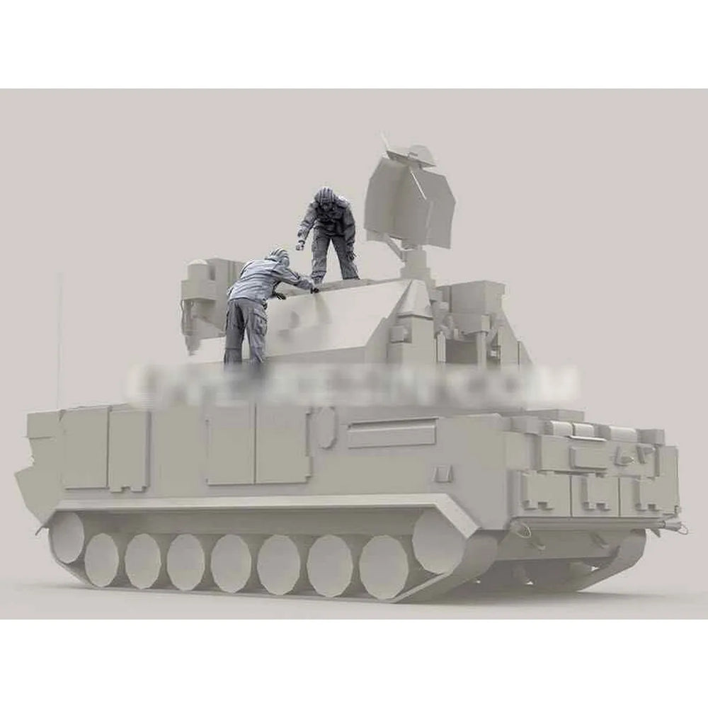 1/35 Cold War Soviet Soldiers Loading Ammunition, 2 Figures, Resin Model Figure Kit, Unassembled and Unpainted