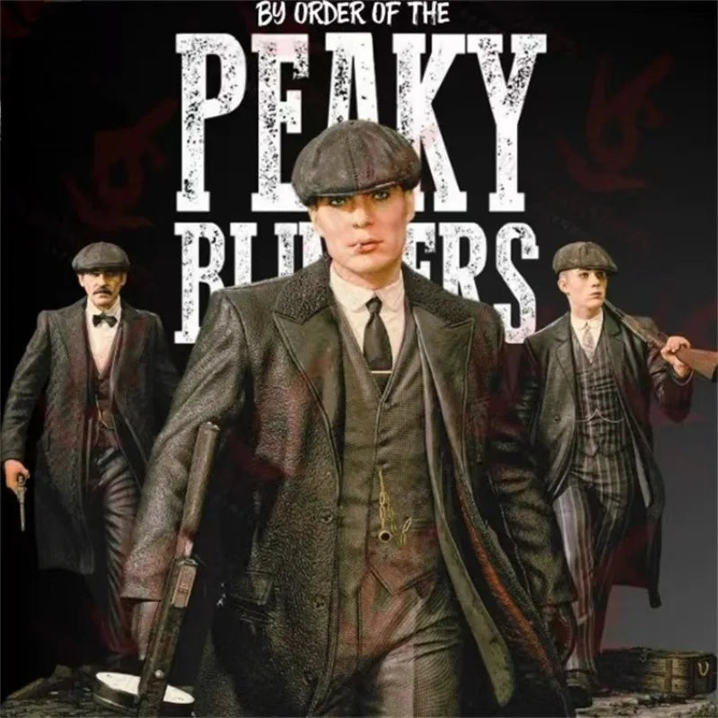 1/24 Peaky Blinders Shelby Family, 3 Figures, Resin Model Figure Kit, Historical Theme, Unassembled and Unpainted