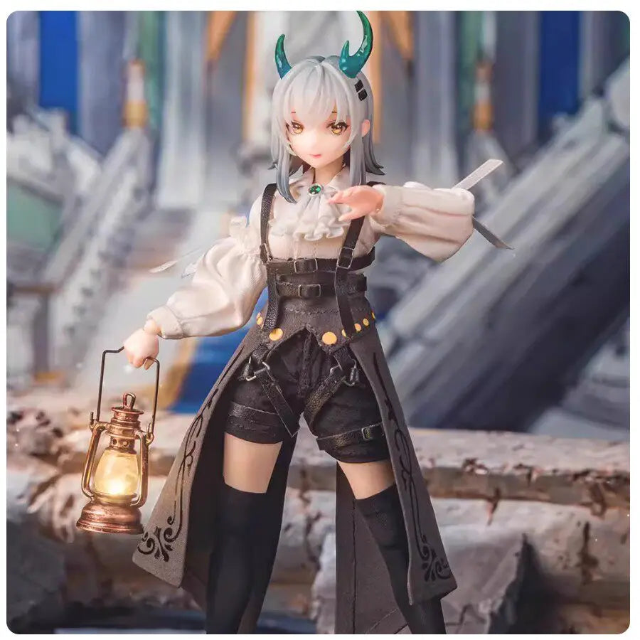 1/12 Dark Fantasy Demon Knight Gloria, Resin Model Figure Kit, Fantasy Theme, Unassembled and Unpainted