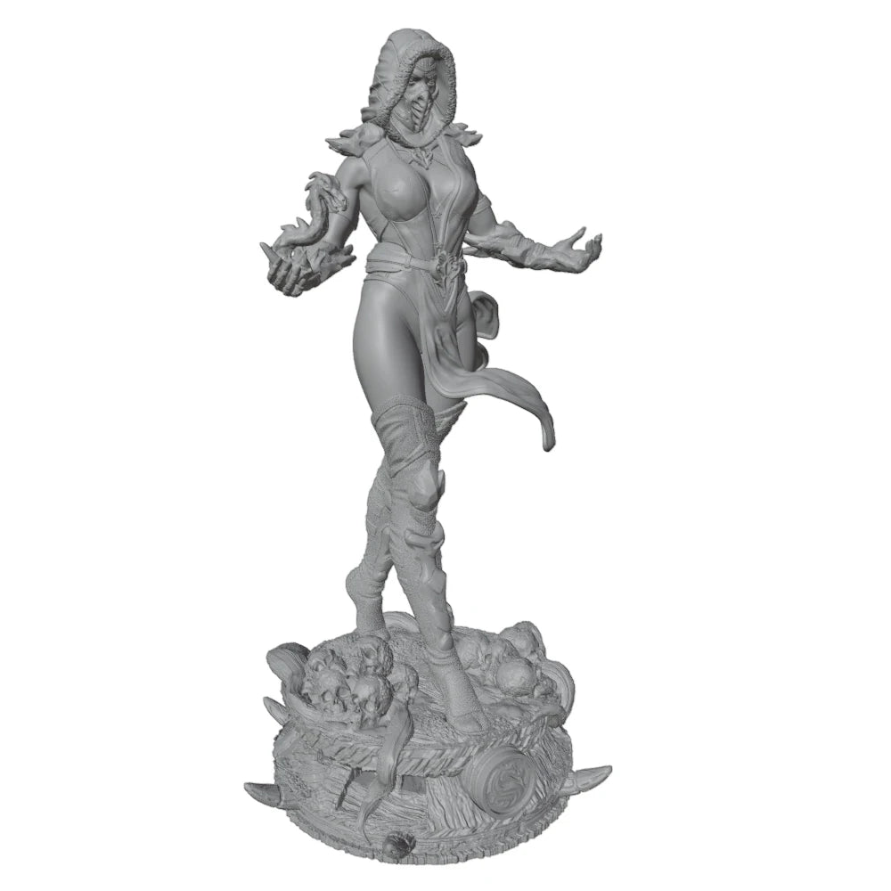 1/24 Armored Warrior, Resin Model Figure Kit, Anime Theme, Unassembled and Unpainted