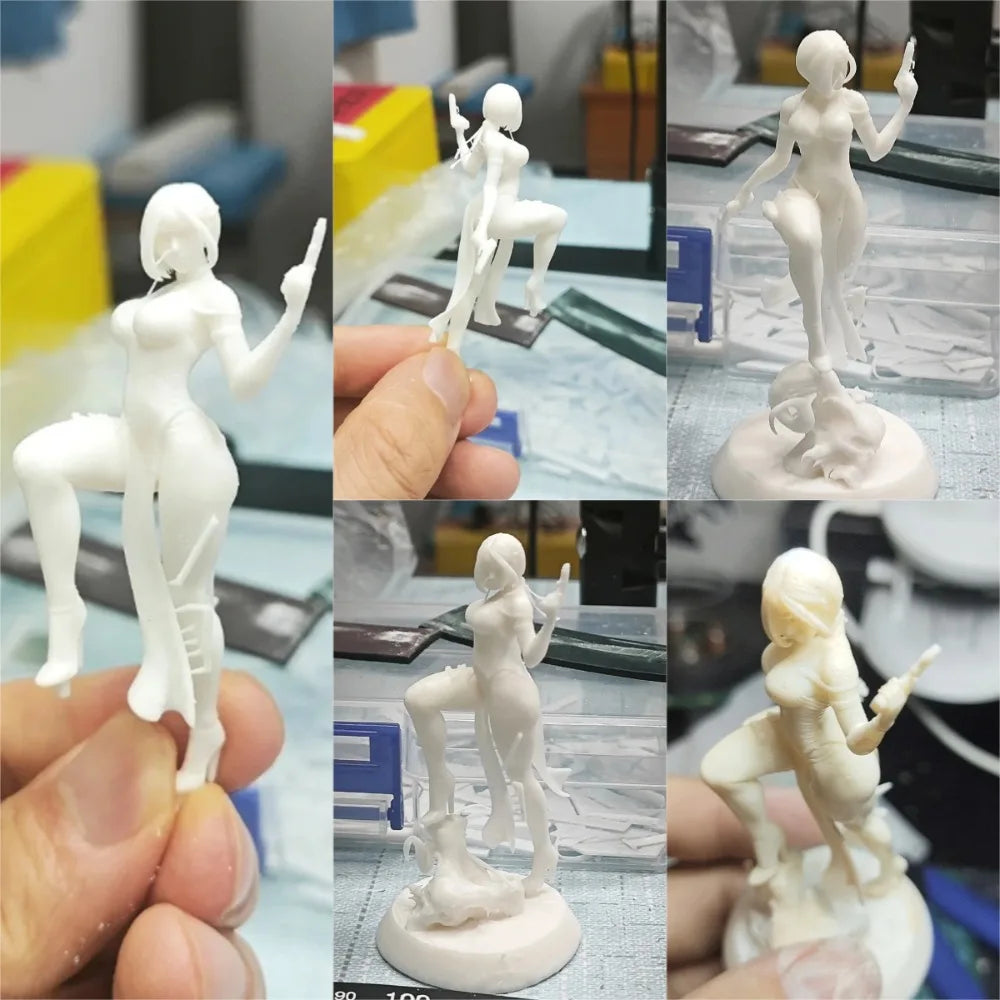 170mm Ada, Resin Model Figure Kit, Anime Theme, Unassembled and Unpainted