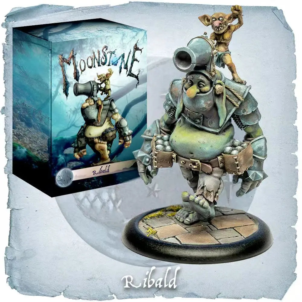Ribald the Troll, Resin Model Figure Kit, Fantasy Theme, Unassembled and Unpainted