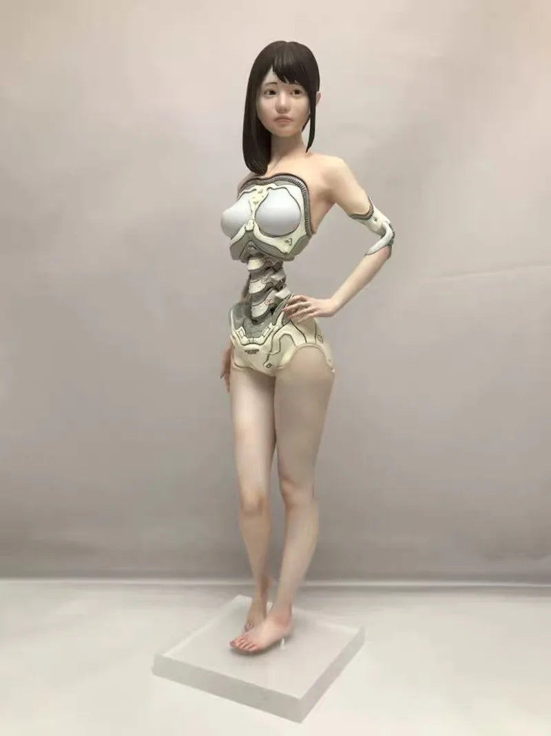 1/6 Cyborg Female Android, Resin Model Figure Kit, Sci-Fi Theme, Unassembled and Unpainted
