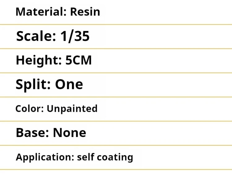 1/35 Modern Tactical Operator in Arctic Combat Gear, Resin Model Figure Kit, Unassembled and Unpainted