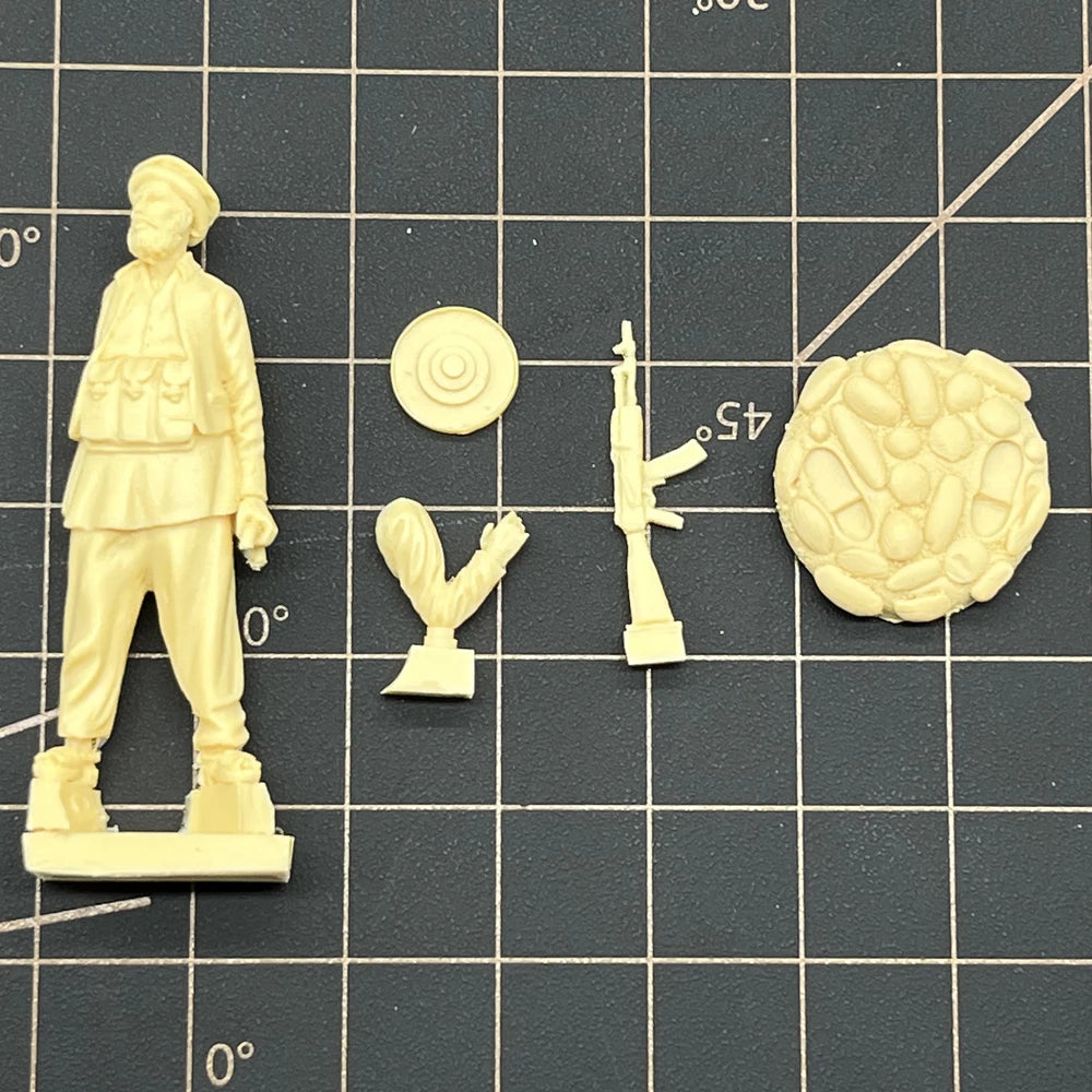 1/35 Modern Afghan Mujahideen Fighter, Resin Model Figure Kit, Unassembled and Unpainted