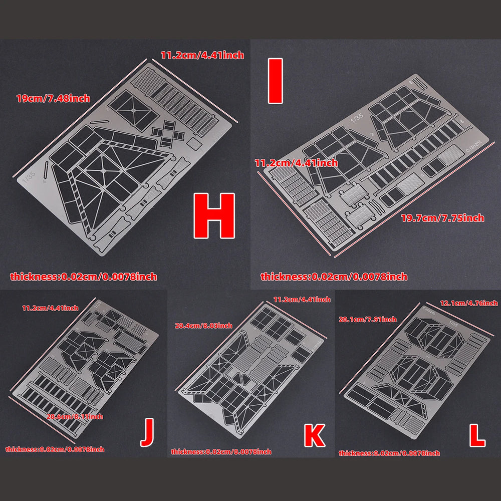 1/35 Military Maintenance Ladders, Resin Model Accessory Kit, Military Theme, Unpainted