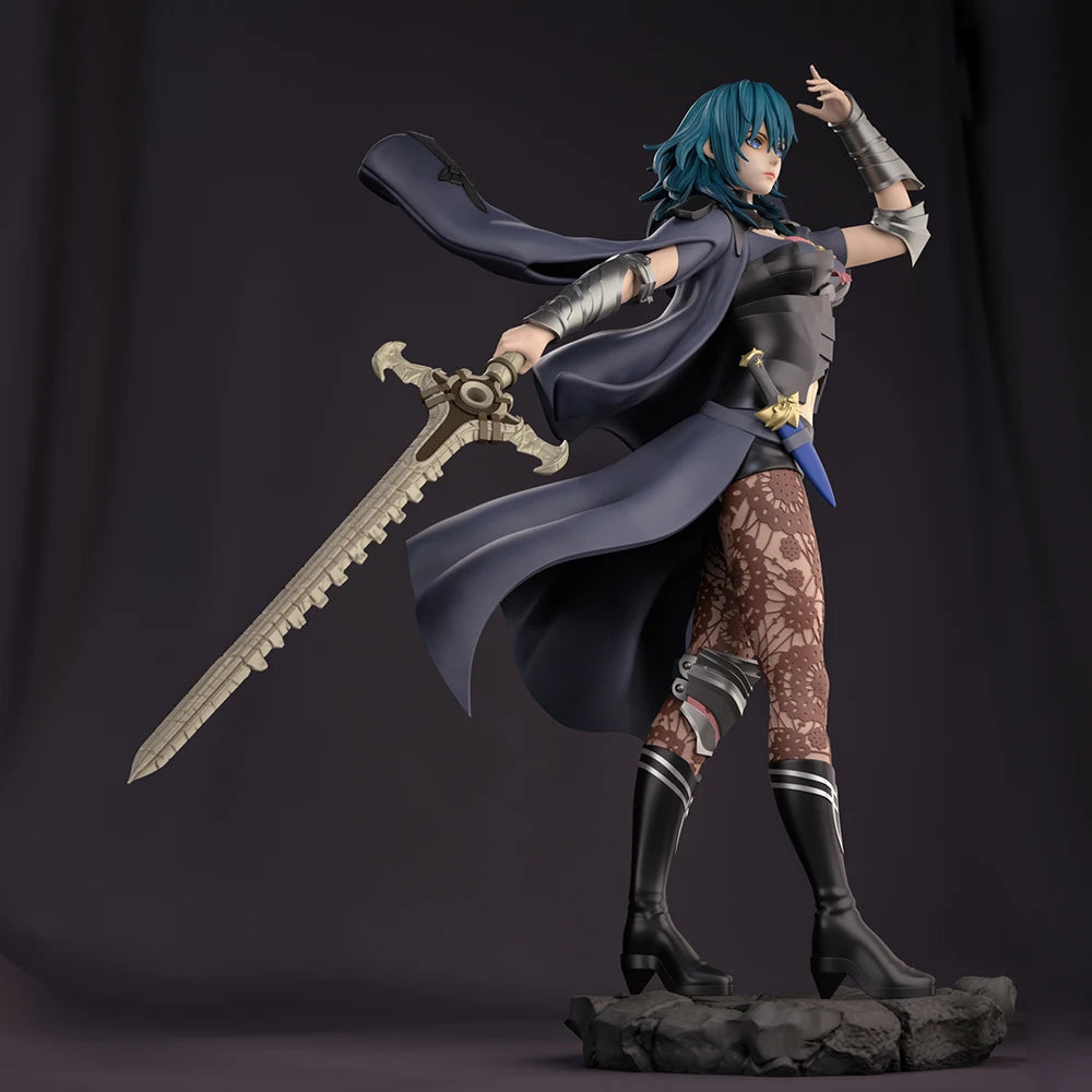 1/24 Sorceress Warrior, Resin Model Figure Kit, Anime Theme, Unassembled and Unpainted