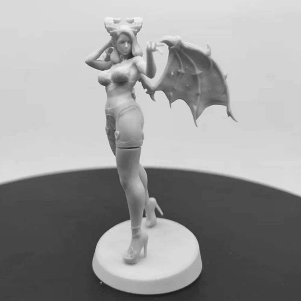 1/24 Succubus, Resin Model Figure Kit, Fantasy Theme, Unassembled and Unpainted