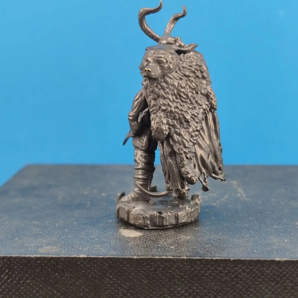 55mm Hell Baron Warrior, Resin Model Figure Kit, Fantasy Theme, Unassembled and Unpainted