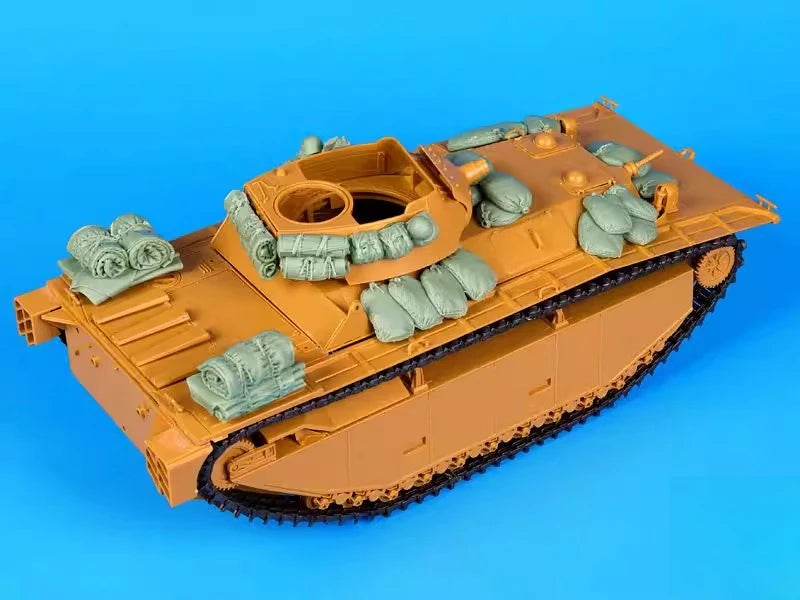 1/35 Modern Tank, Resin Model Vehicle Kit, Unassembled and Unpainted