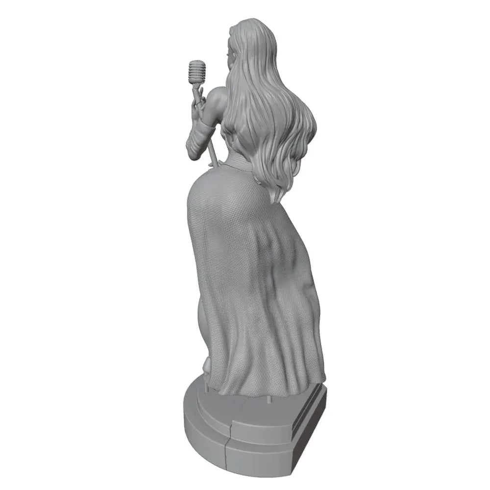 1/24 Singer Character, Resin Model Figure Kit, Anime Theme, Unassembled and Unpainted