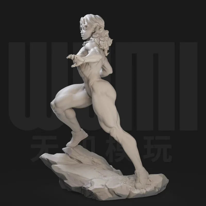 1/24 Muscular Fantasy Warrior, Resin Model Figure Kit, Fantasy Theme, Unassembled and Unpainted
