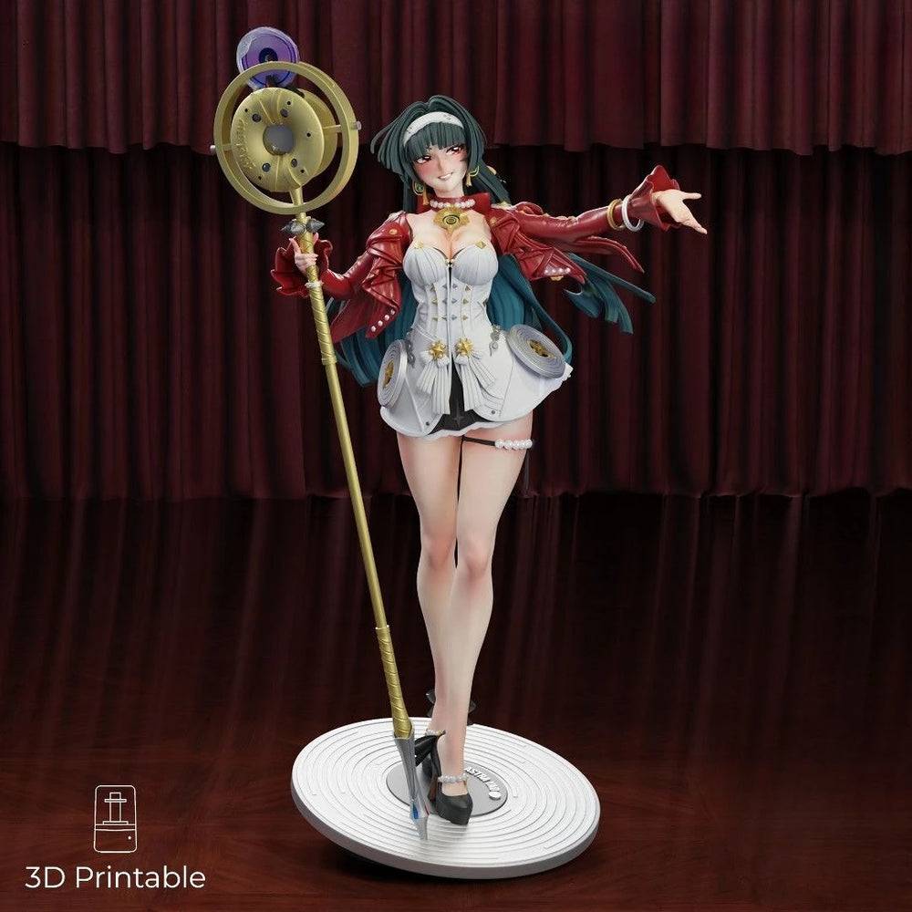 Star Singer, Resin Model Figure Kit, Anime Theme, Unassembled and Unpainted