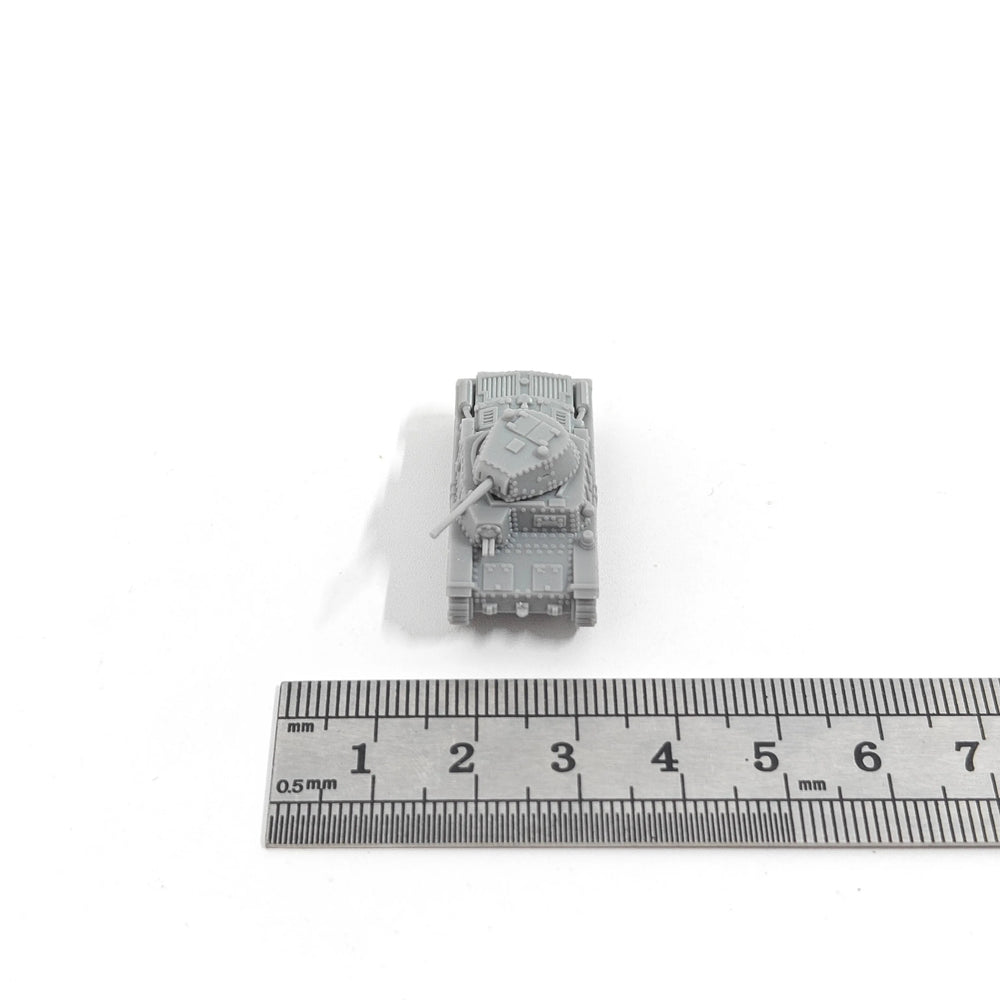 1/144 WWII Italian M15/42 Medium Tank, Resin Model Vehicle Kit, Unassembled and Unpainted