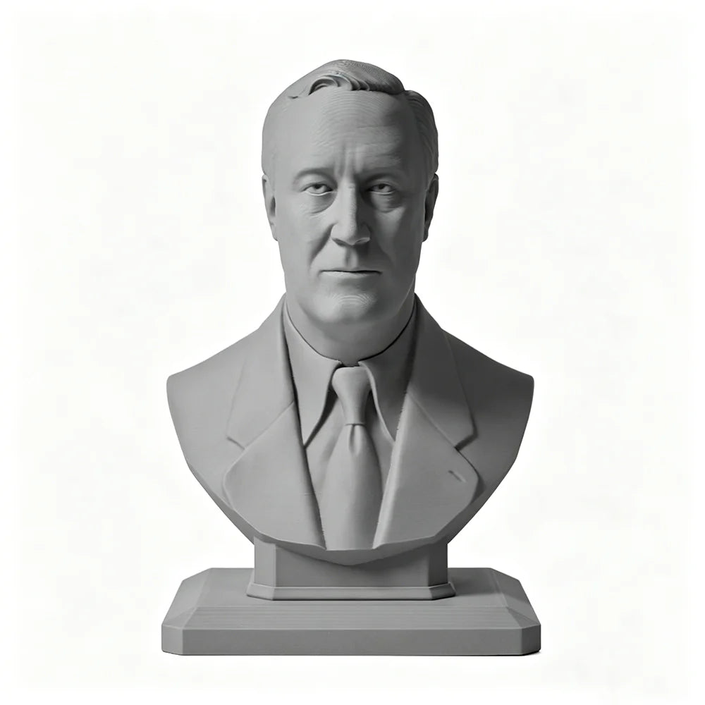 110mm Modern Theodore Roosevelt, Resin Model Bust Kit, Unassembled and Unpainted