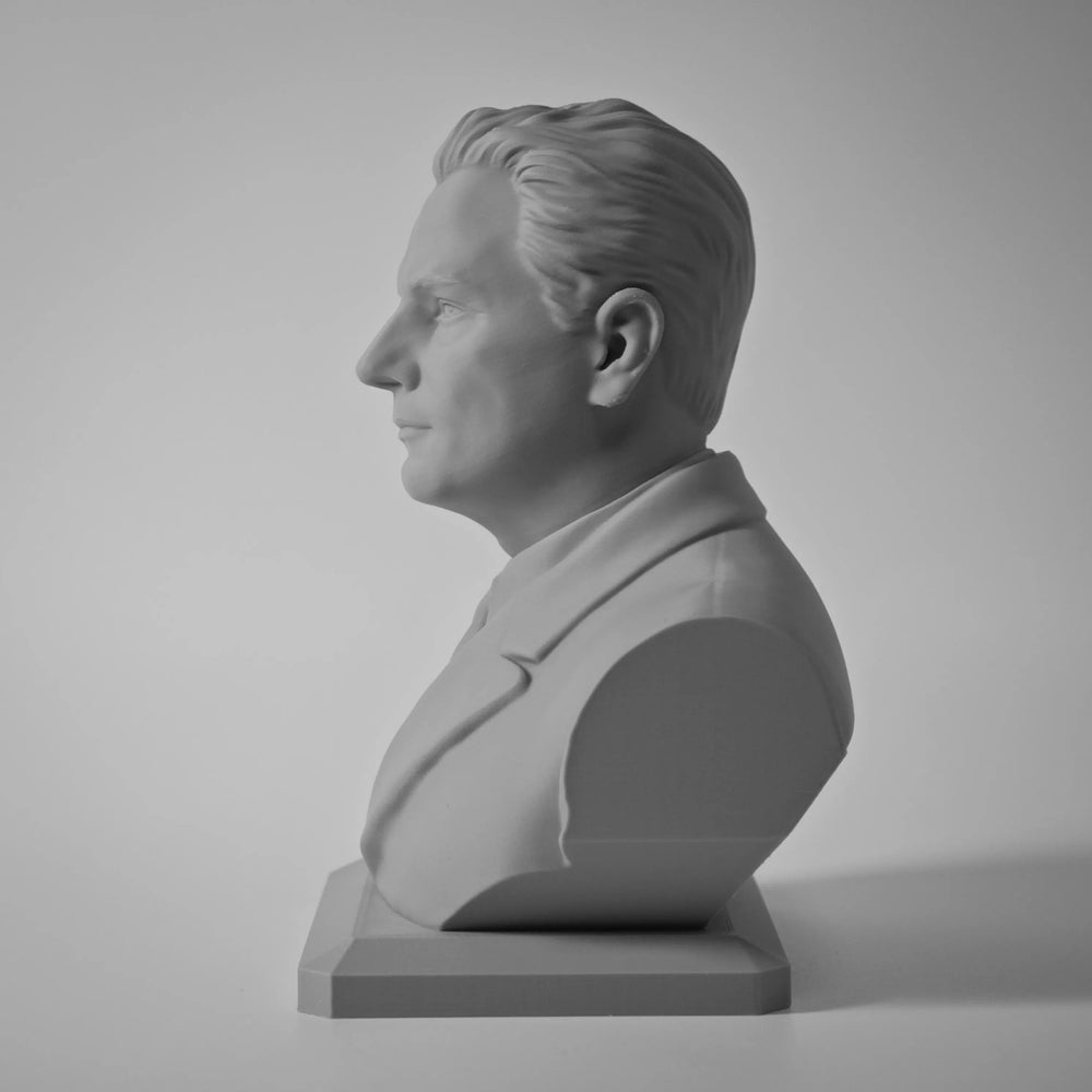 110mm Modern Civilian, Resin Model Bust Kit, Unassembled and Unpainted