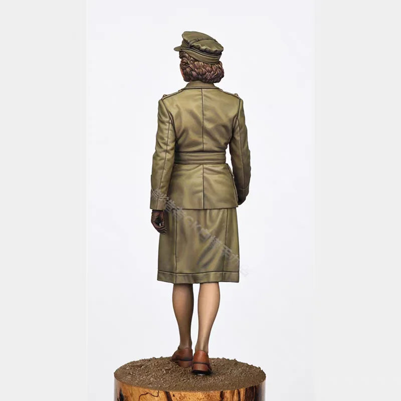 WWII British ATS Soldier Elizabeth, Resin Model Figure Kit, Unassembled and Unpainted