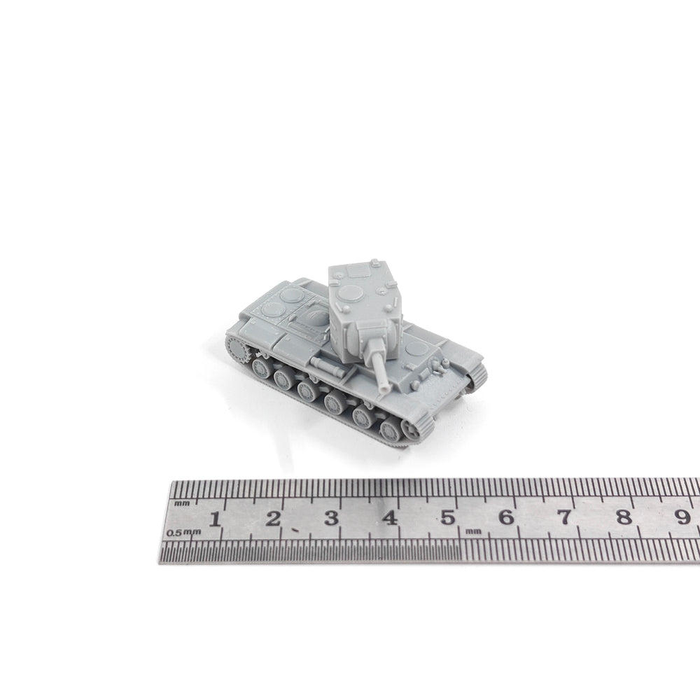 WWII Soviet KV-2 Heavy Tank — 1/144 Resin Vehicle