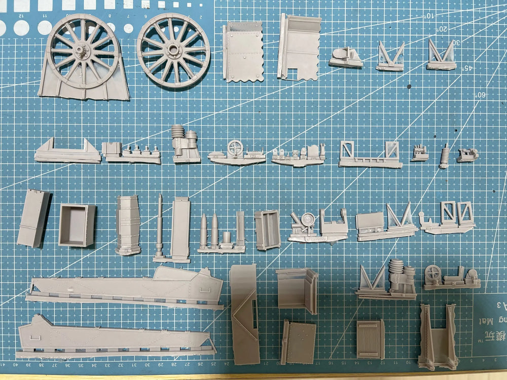 1/16 Napoleonic Field Artillery, Resin Model Diorama Kit, Unassembled and Unpainted