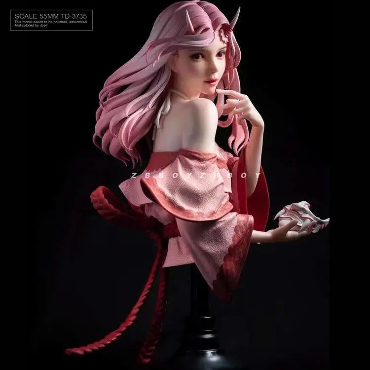 55mm Ghost Princess, Resin Model Bust Kit, Fantasy Theme, Unassembled and Unpainted