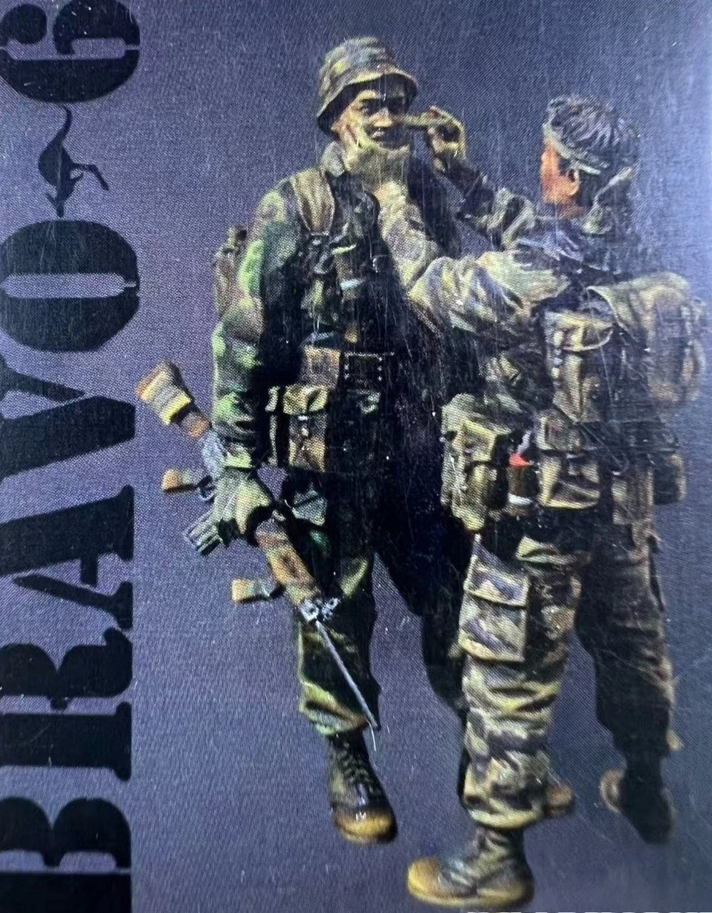 1/35 Modern Tactical Spotter and Support, 2 Figures, Resin Model Figure Kit, Unassembled and Unpainted