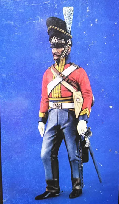 1/16 Napoleonic British Imperial Guard, Resin Model Figure Kit, Unassembled and Unpainted