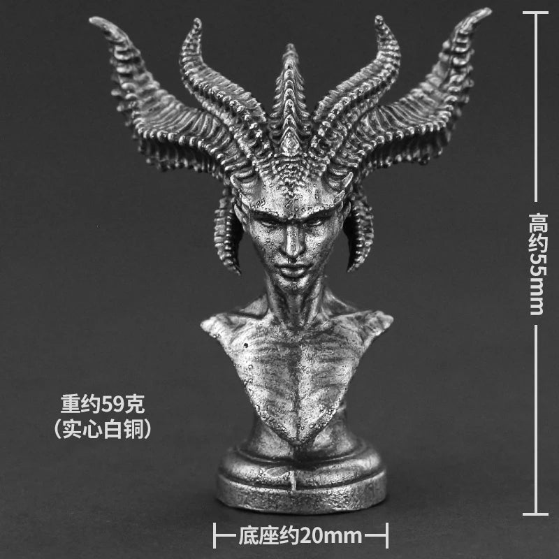 80mm Lilith Mythology, Resin Model Bust Kit, Fantasy Theme, Unassembled and Unpainted
