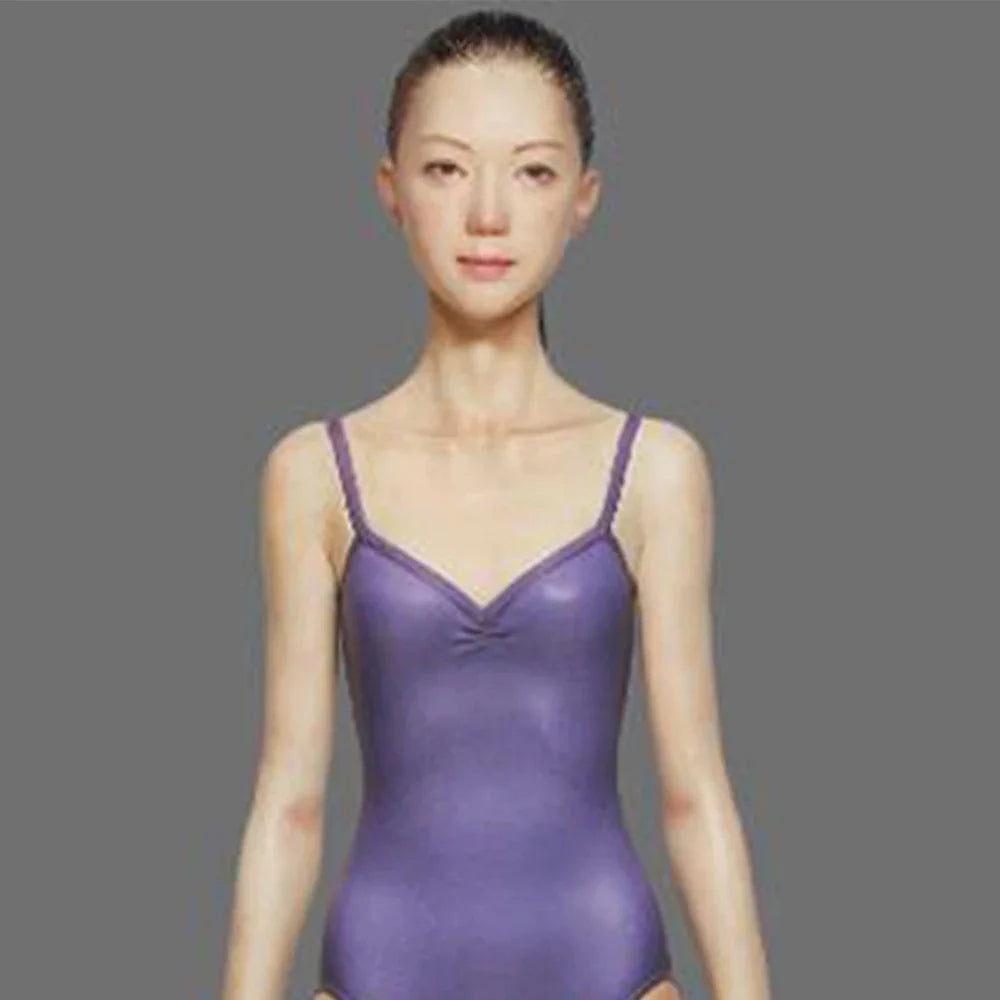 1/8 Dancer in Leotard, Resin Model Figure Kit, Anime Theme, Unassembled and Unpainted