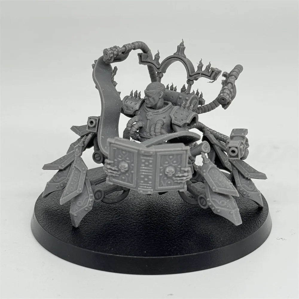 Scavenger Librarian Spellcaster, Resin Model Figure Kit, Fantasy Theme, Unassembled and Unpainted
