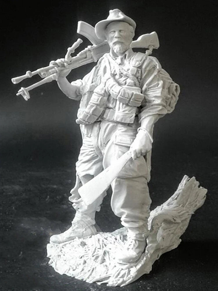 1/16 Modern Military Officer, Resin Model Figure Kit, Unassembled and Unpainted
