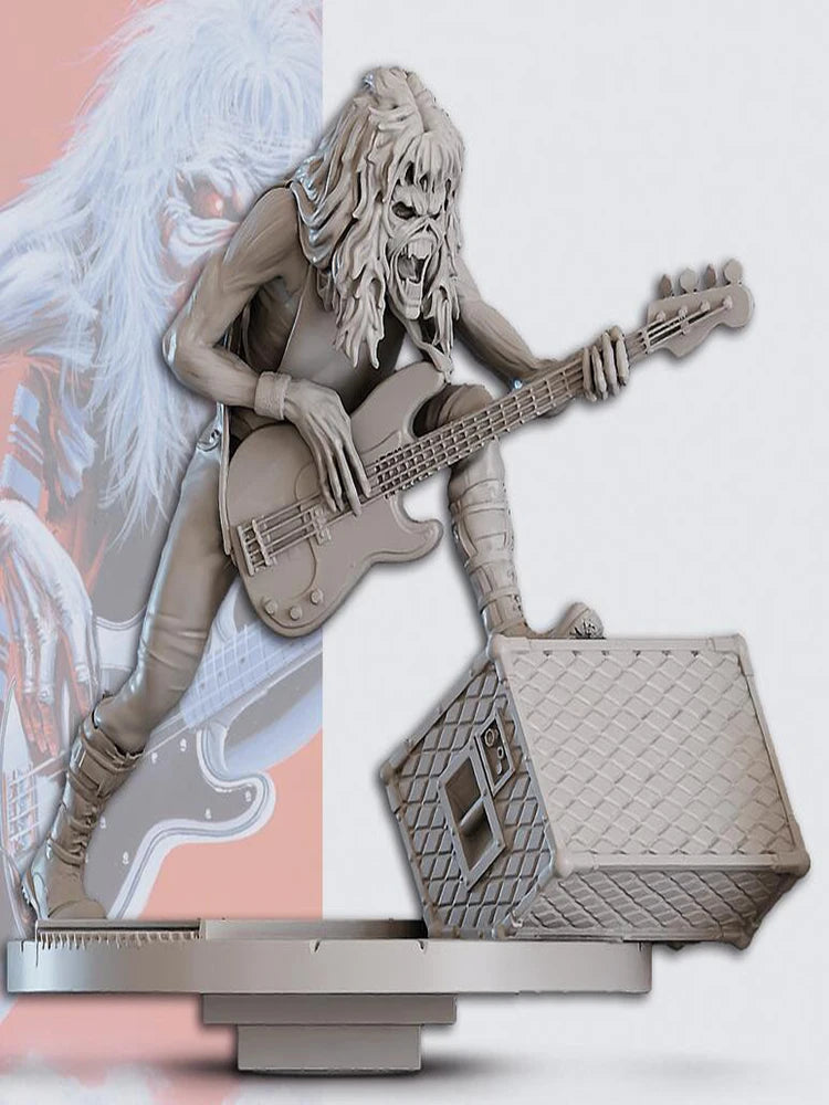 1/24 Modern Rock Musician, Resin Model Figure Kit, Unassembled and Unpainted