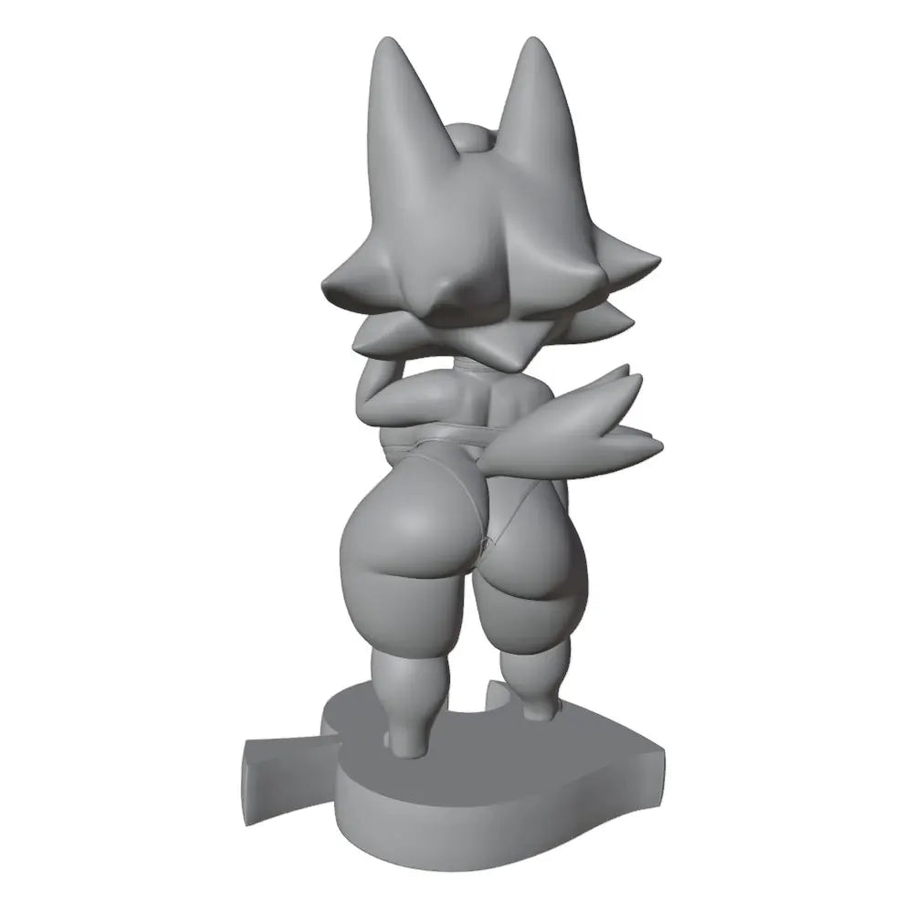 1/24 Wolf Character, Resin Model Figure Kit, Anime Theme, Unassembled and Unpainted