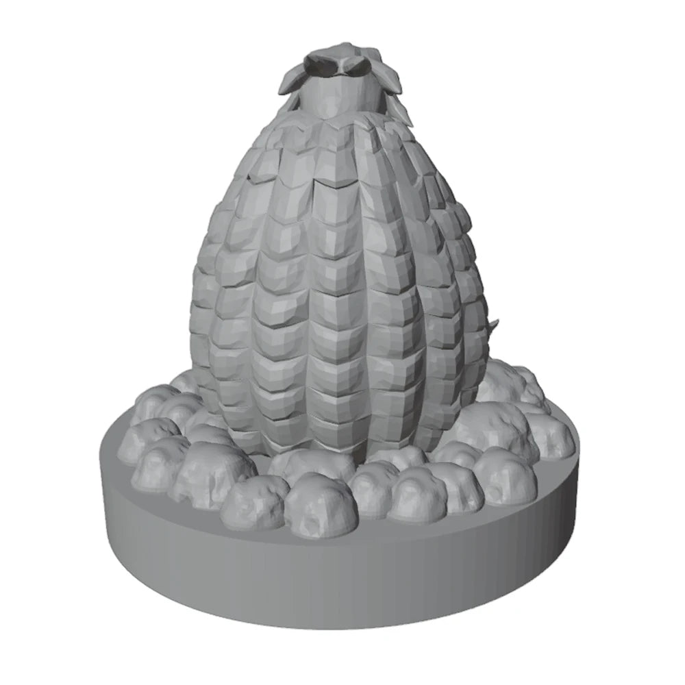 56mm Dinosaur Hatchlings, 5 Figures, Resin Model Diorama Kit, Fantasy Theme, Unassembled and Unpainted