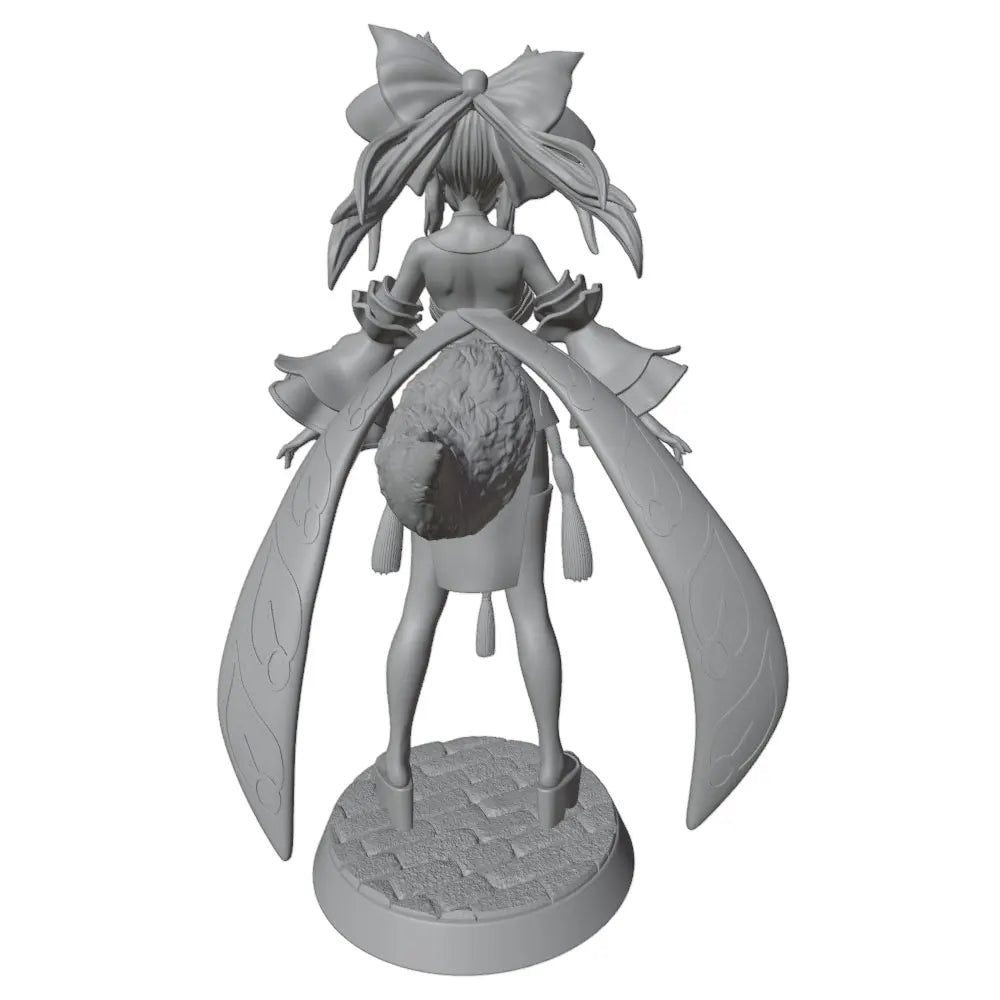 1/24 Fantasy Female Horns & Wings, Resin Model Figure Kit, Anime Theme, Unassembled and Unpainted