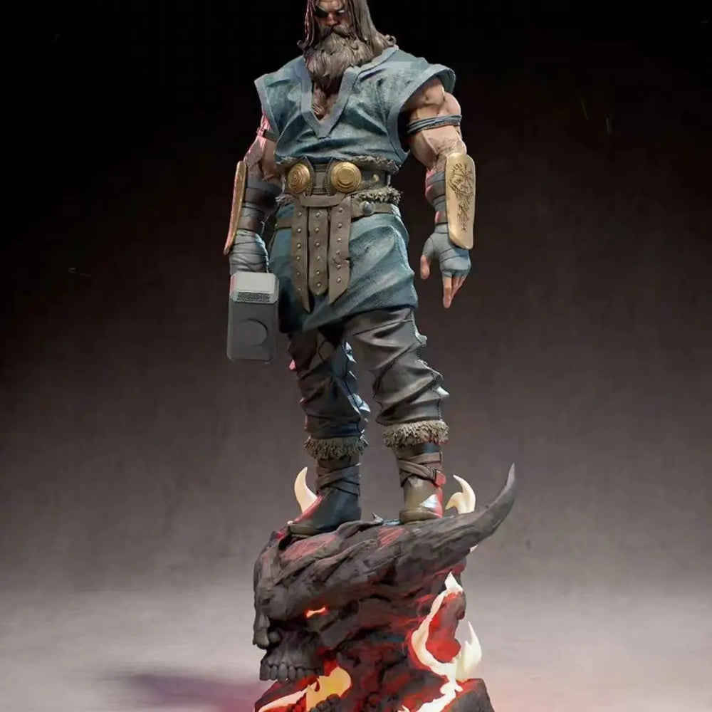 Odin King of Gods, Resin Model Figure Kit, Mythology Theme, Unassembled and Unpainted