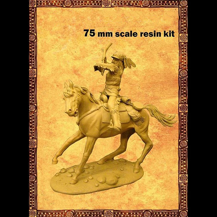 1/24 Ancient Cavalry Soldier, Resin Model Figure Kit, Unassembled and Unpainted