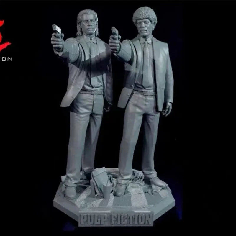 1/24 Modern Action, 2 Figures, Resin Model Figure Kit, Unassembled and Unpainted