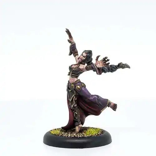 28mm Cryx Dirge Seers, 3 Figures, Resin Model Figure Kit, Fantasy Theme, Unassembled and Unpainted