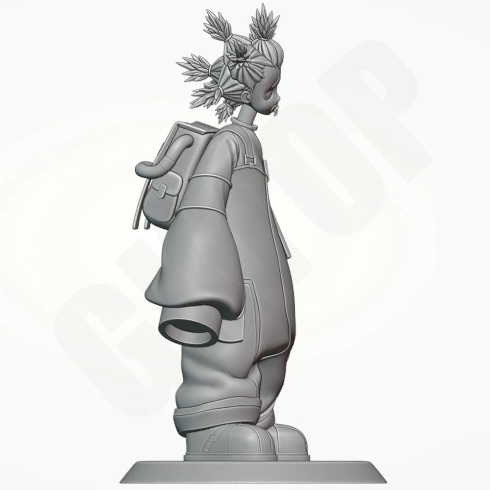 1/24 Warrior with Radiating Spikes and Tactical Coat, Resin Model Figure Kit, Anime Theme, Unassembled and Unpainted