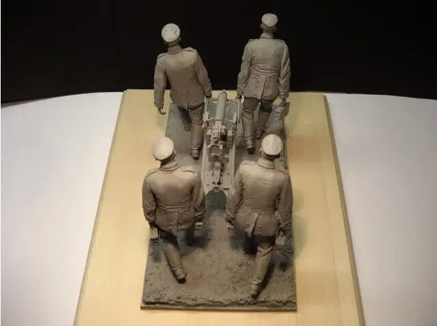 1/16 WWI Trench Scene, 11 Figures, Resin Model Diorama Kit, Unassembled and Unpainted
