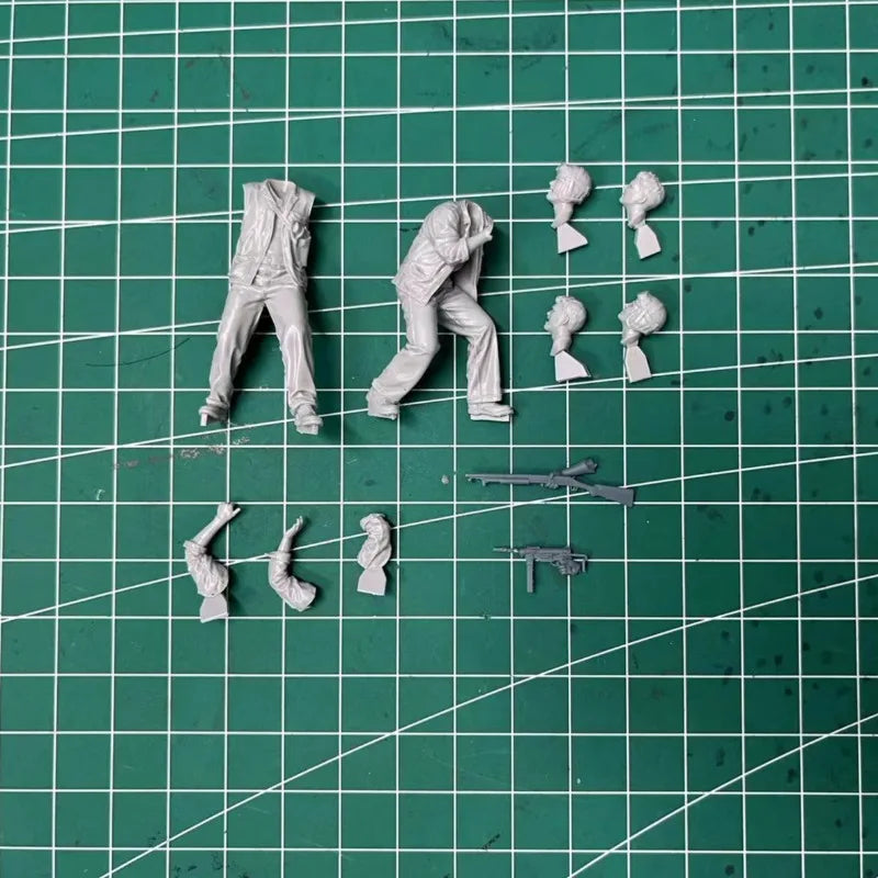 1/35 Modern USMC Close Combat Team, 6 Figures, Resin Model Figure Kit, Unassembled and Unpainted