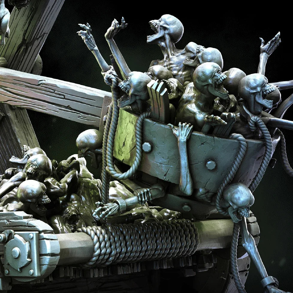 80mm Grimdark Sci-Fi, 12 Figures, Resin Model Diorama Kit, Sci-Fi Theme, Unassembled and Unpainted