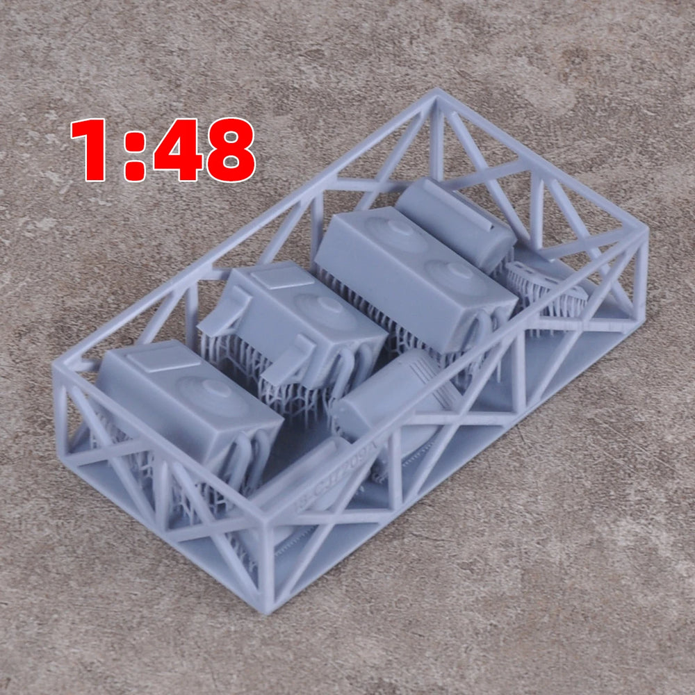 1/35 Modern AC Units & Containers, Resin Model Diorama Kit, Unassembled and Unpainted