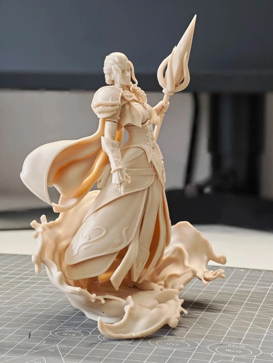 Sea Mage, Resin Model Figure Kit, Fantasy Theme, Unassembled and Unpainted