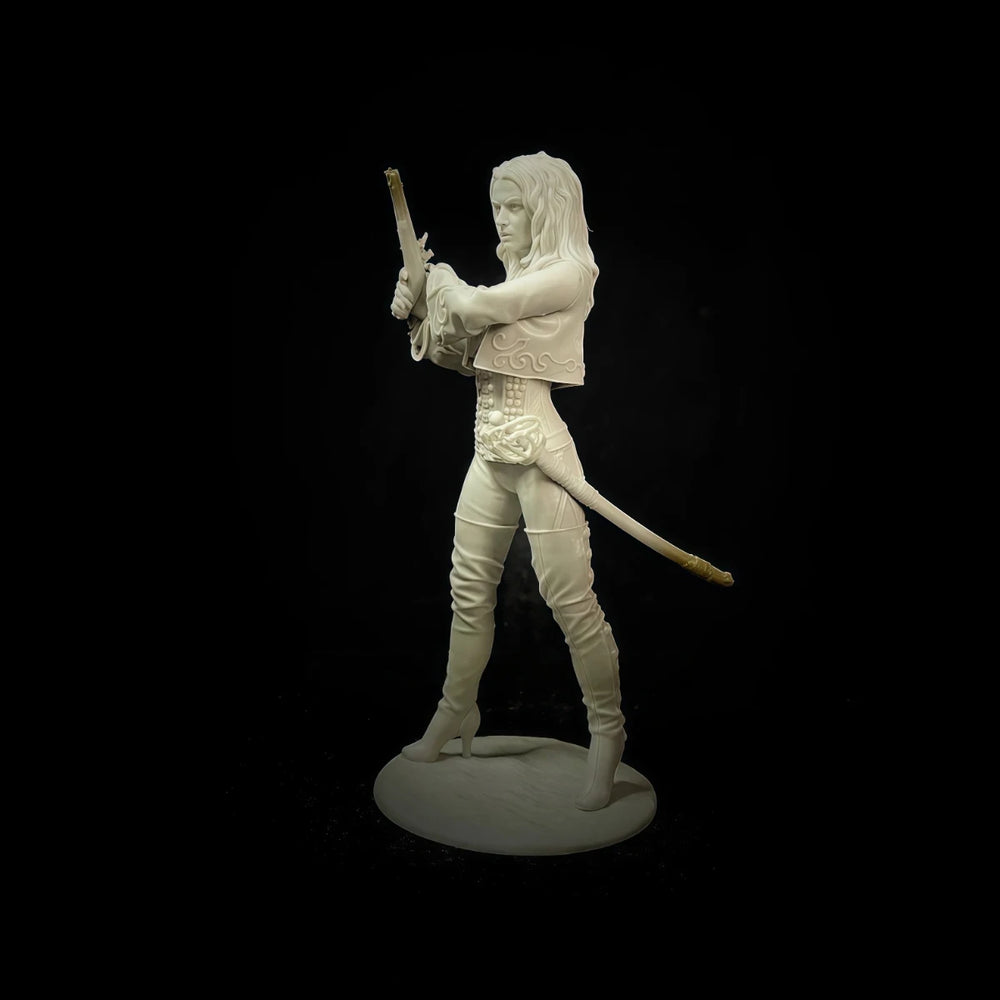 1/24 Undead Mummy Warrior with Crossbow, Resin Model Figure Kit, Fantasy Theme, Unassembled and Unpainted