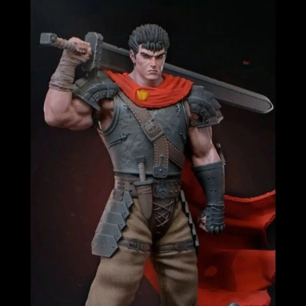 230mm Swordsmanship Legend, Resin Model Figure Kit, Fantasy Theme, Unassembled and Unpainted