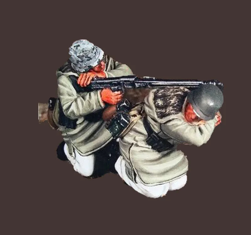 1/35 Modern Operator Aiming Scoped Rifle, Resin Model Figure Kit, Unassembled and Unpainted